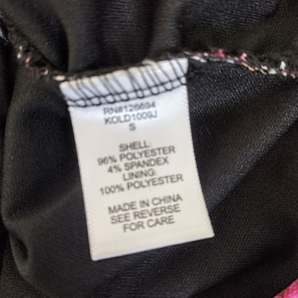 Live To Be Spoiled Floral Ruched Dress Size Small - Picture 5 of 6